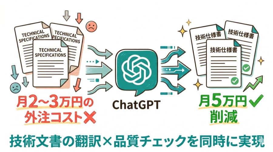 製造業×AI:技術文書の翻訳と品質チェックを同時に実現